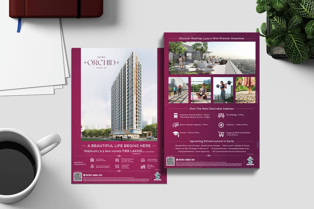 Sayba Orchid Flyer By Brandniti