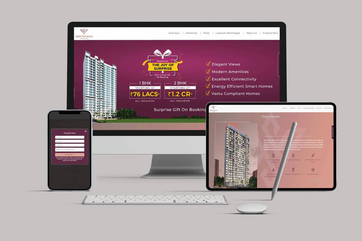 DEM Phoenix Microsite By Brandniti5