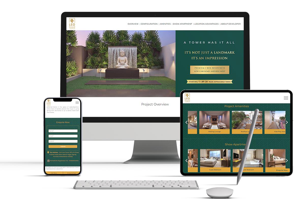 DLH Leo Tower Microsite By Brandniti5