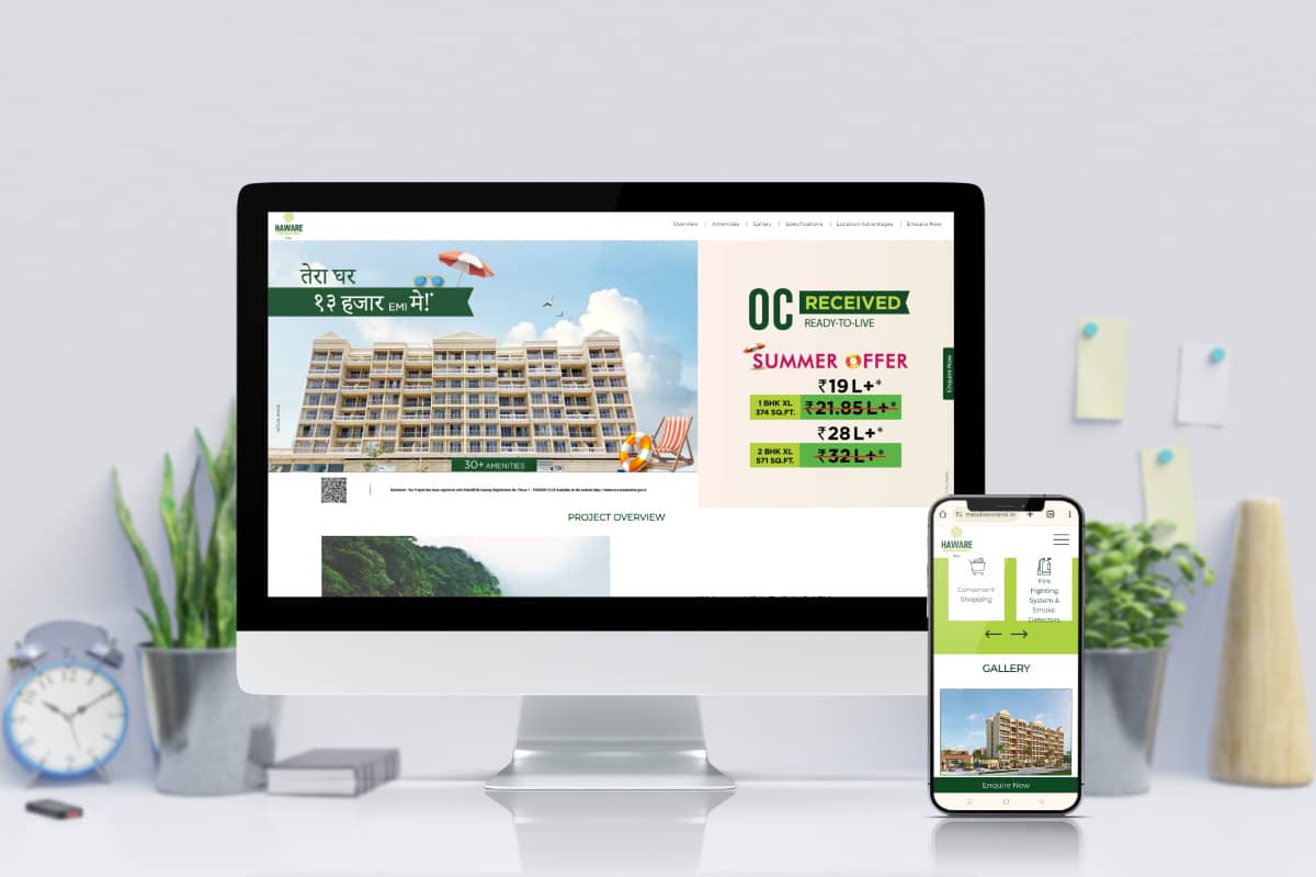 Haware Meadows Microsite By Brandniti5