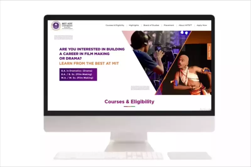 MIT ADT University, Pune  Microsite By Brandniti5