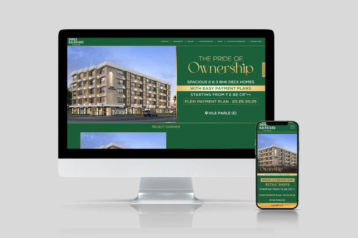 Shree Kalpataru Microsite By Brandniti5